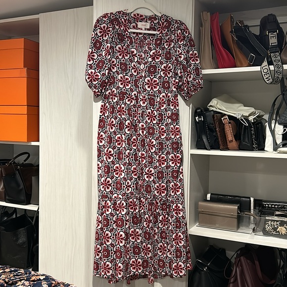 Xirena cotton midi dress. Like new. Size small - Picture 3 of 6